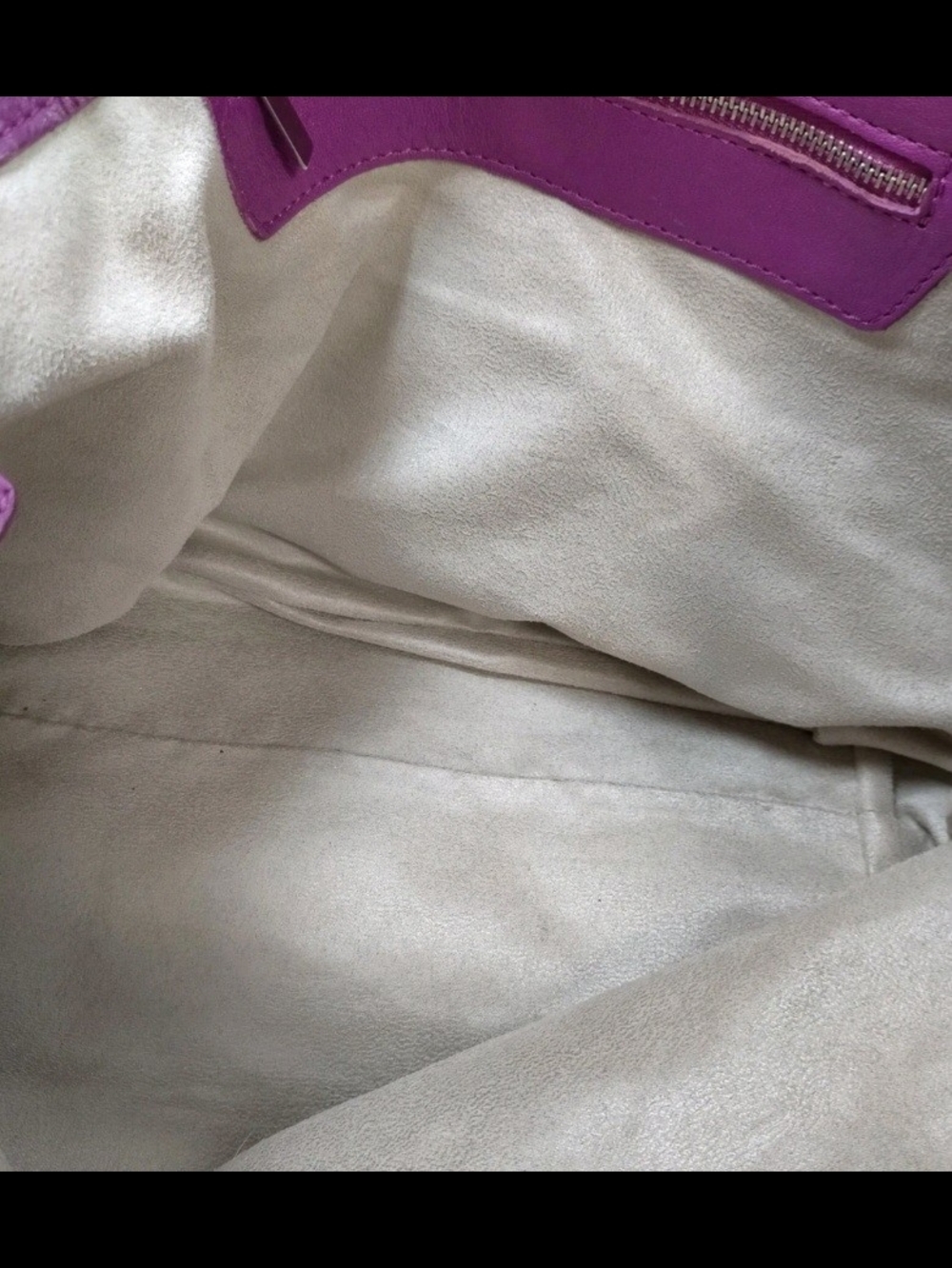 EUC Authentic Jimmy Choo Sasha S Star Studded Leather Tote Bag - Purple - Picture 6 of 9